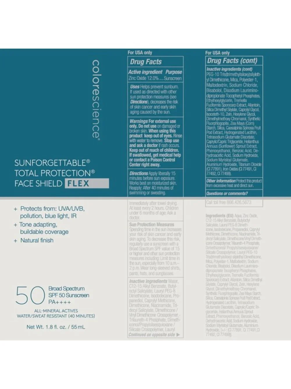 Tinted Mineral Sunscreen SPF with Zinc Oxide | Tone-Adapting, Buildable Coverage